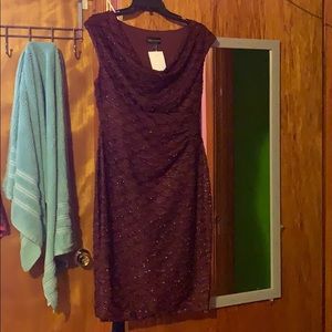 Burgundy Dress, Small